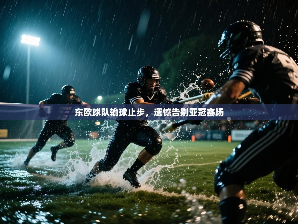 东欧球队输球止步,遗憾告别亚冠赛场 第2张