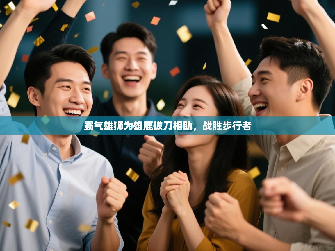 霸气雄狮为雄鹿拔刀相助,战胜步行者 第1张