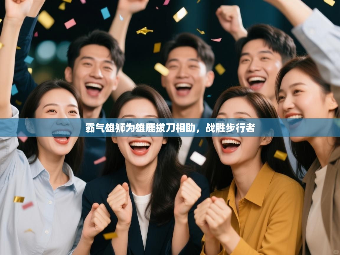 霸气雄狮为雄鹿拔刀相助,战胜步行者 第2张